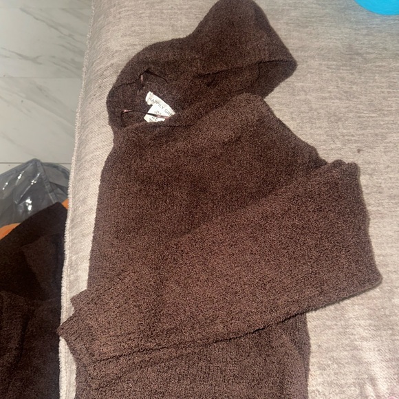 Cozy Brown Hoodie and Pants set Never Worn - Picture 1 of 2